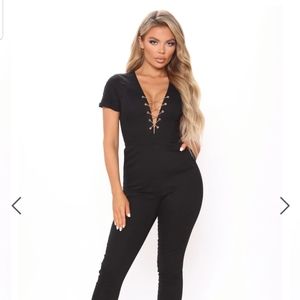 COPY - Fashion Nova Denim Jumpsuit